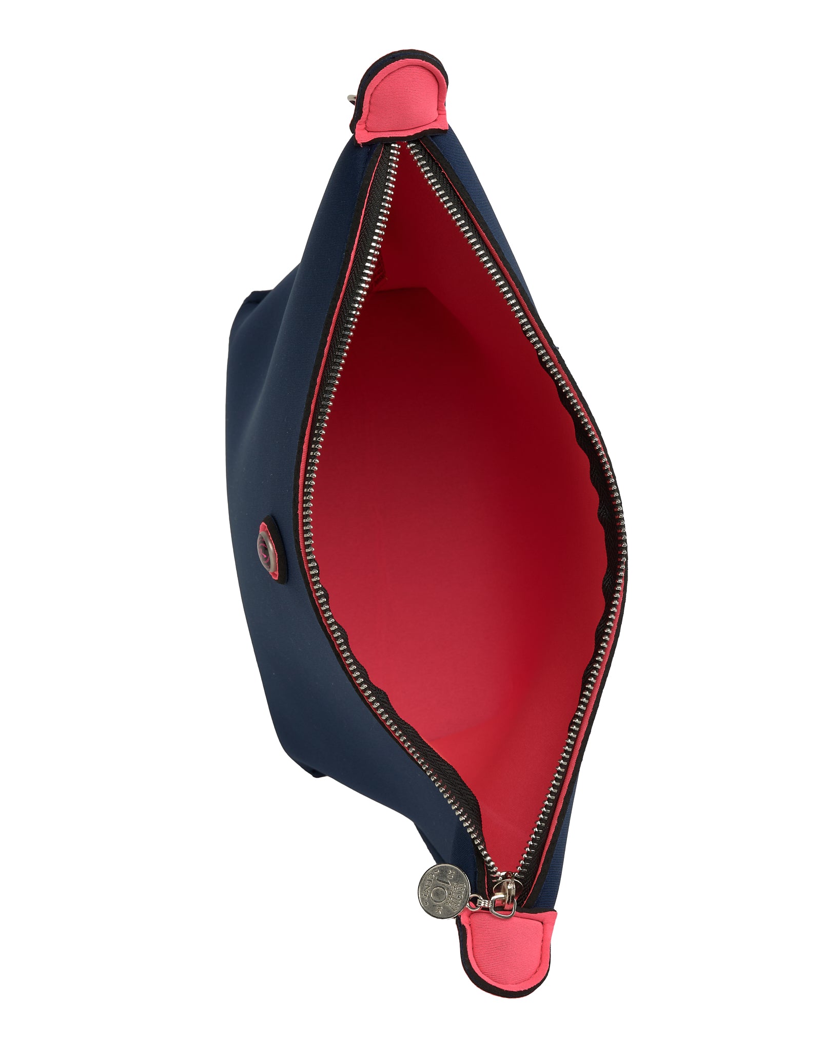 Toiletry bag navy & pink PALM BEACH