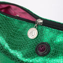 Toiletry bag metallic green VENEZIA