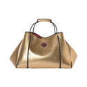 Large Tote Bag gold scuba neprene