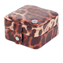 Jewel case leopard print