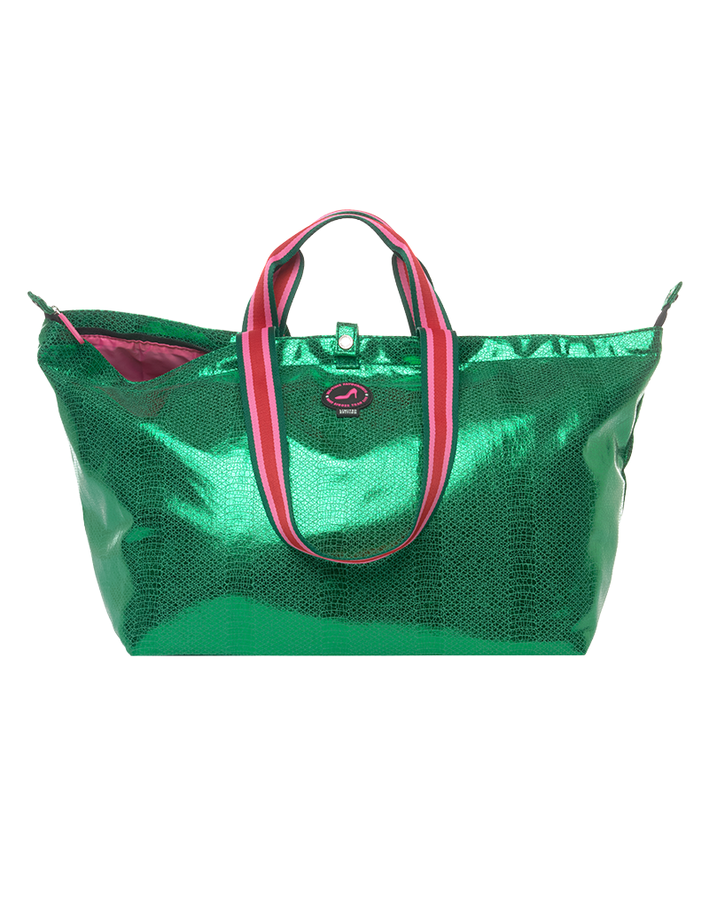 Kleine shopper met rits groen All-time Favourites