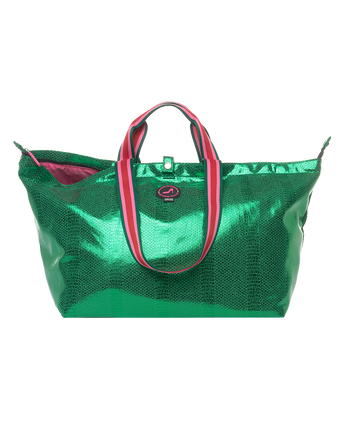 Kleine shopper met rits groen All-time Favourites