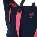 Kleine shopper navy & pink PALM BEACH