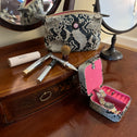 Makeup bag python print