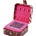 Jewel case leopard print