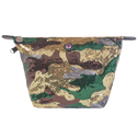 Toiletry bag army print sequin EDINBURGH