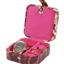 Jewel case leopard print