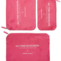 Packing cubes travel set