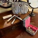 Jewelcase and make up bag zebra All-time Favourites