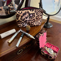 Leopard print BIG FIVE makeup bag