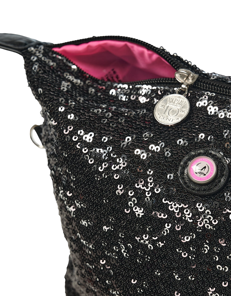 Bag-in-bag BERLIN sequins black silver All-time Favourites