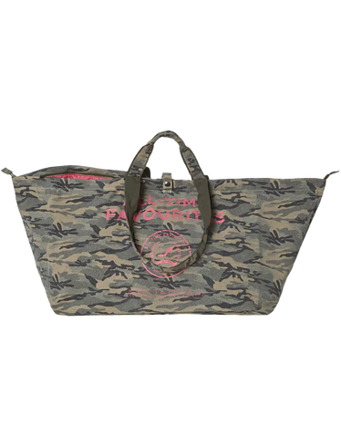 Grote shopper met rits camouflage All-time Favourites