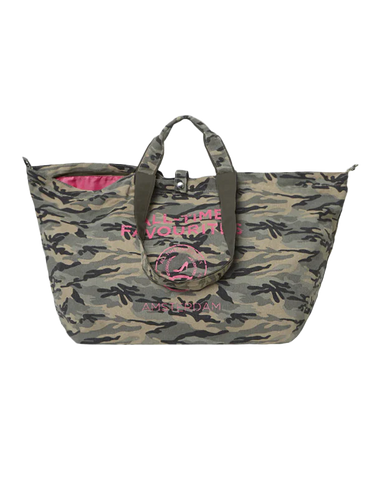 Kleine shopper army print met rits All-time Favourites