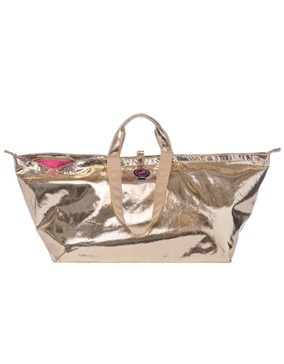 Large Tote Bag Champagne Gold CHIANG MAI