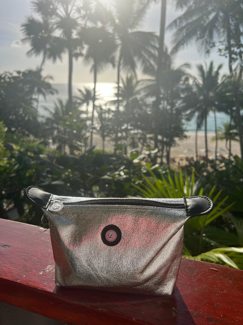 Schminktasche KOH SAMUI Silber