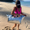 Large silver KOH SAMUI tote bag