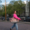 Grote shopper dierenprints AMSTERDAM