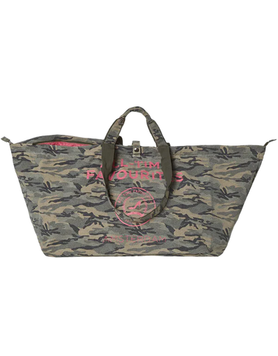 Großer Shopper Camouflage Print