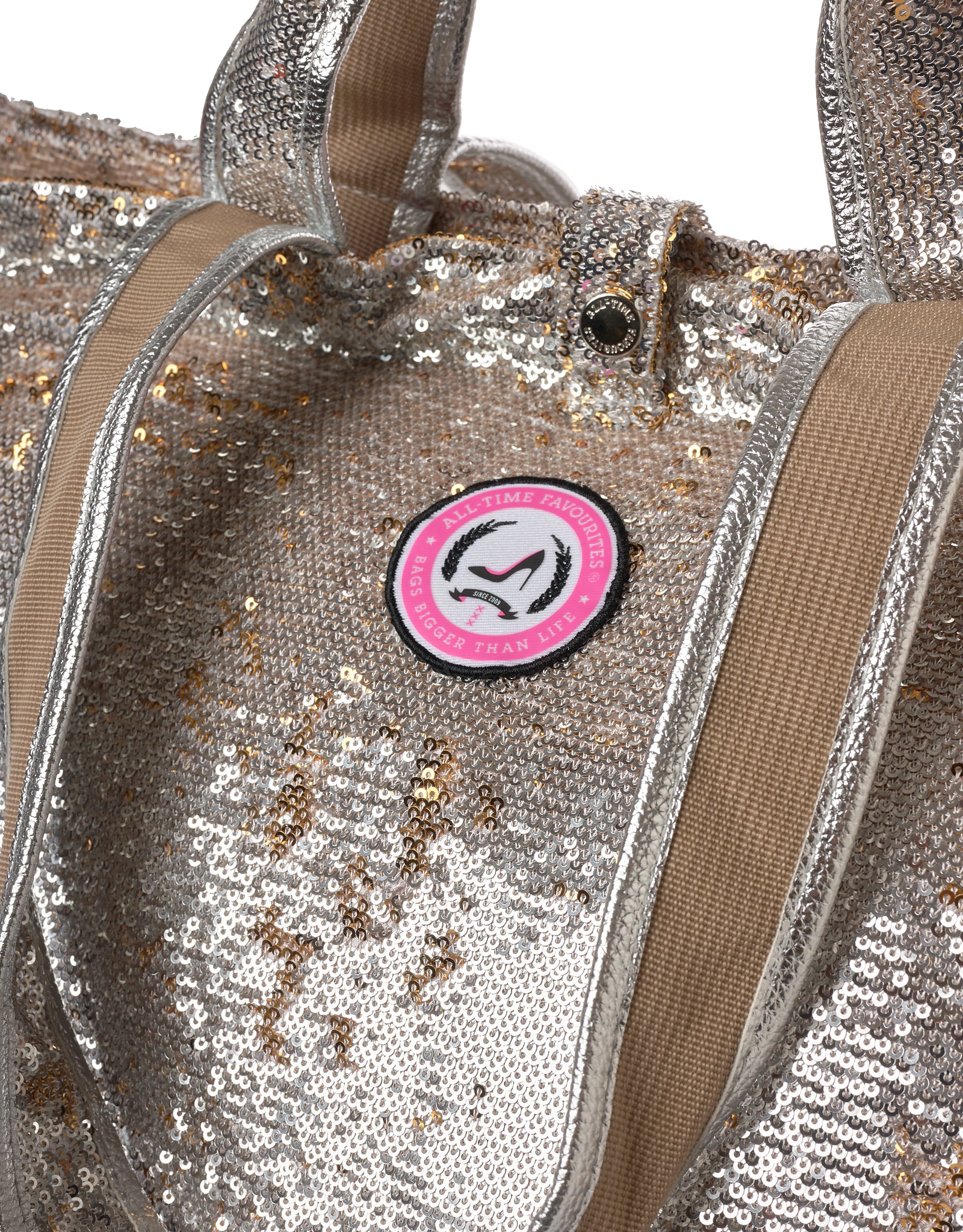 *p(R)ojectR® Glitter Tote Bag p(R)ojectR® Glitter Tote Bag I Love Glitter