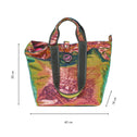 Mini shopper pailletten multi color IBIZA