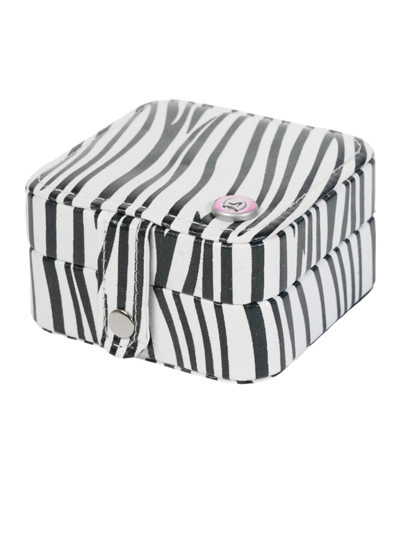 Zebra print BIG FIVE jewel case