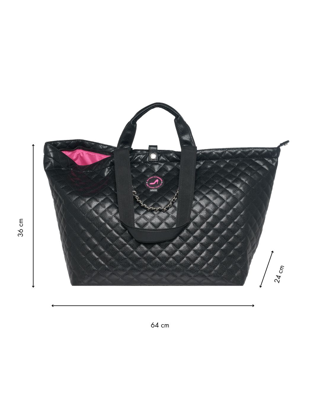 Kleiner Shopper Schwarz Caviar KATE
