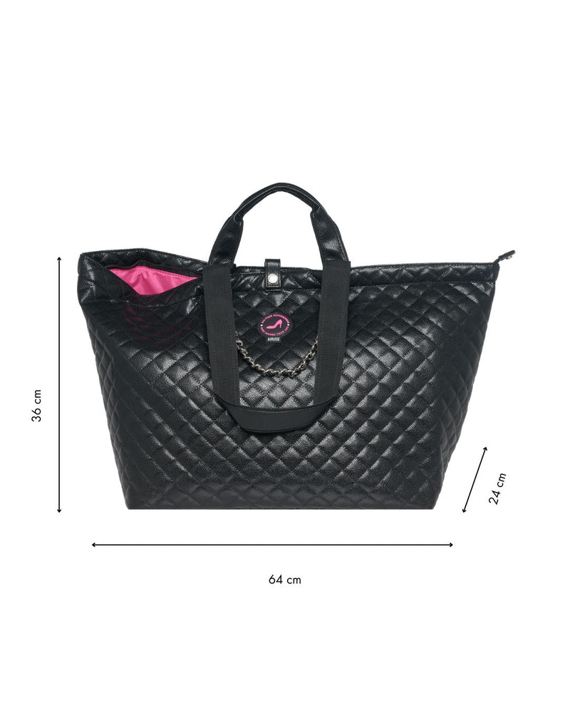 Kleiner Shopper Schwarz Caviar KATE
