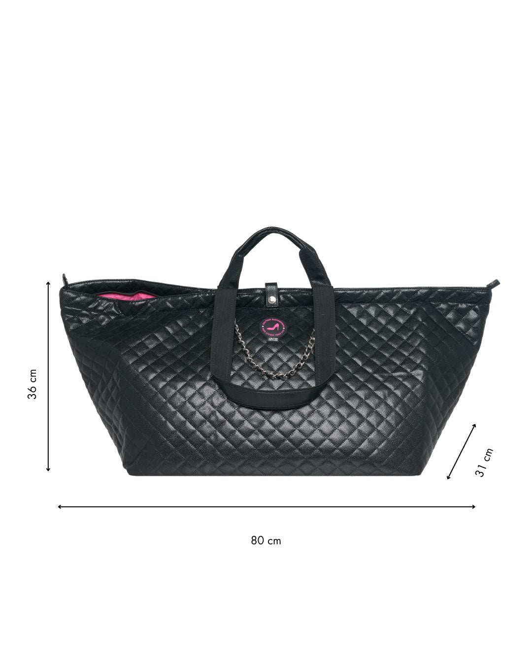 Großer Shopper Schwarz Caviar KATE