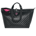Medium Tote Bag Black Caviar KATE