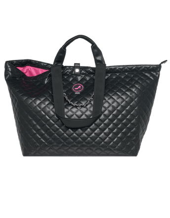 Medium Tote Bag Black Caviar KATE
