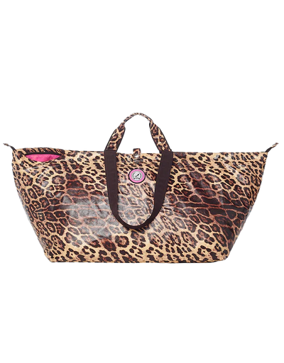 Großer Shopper Leopard Print