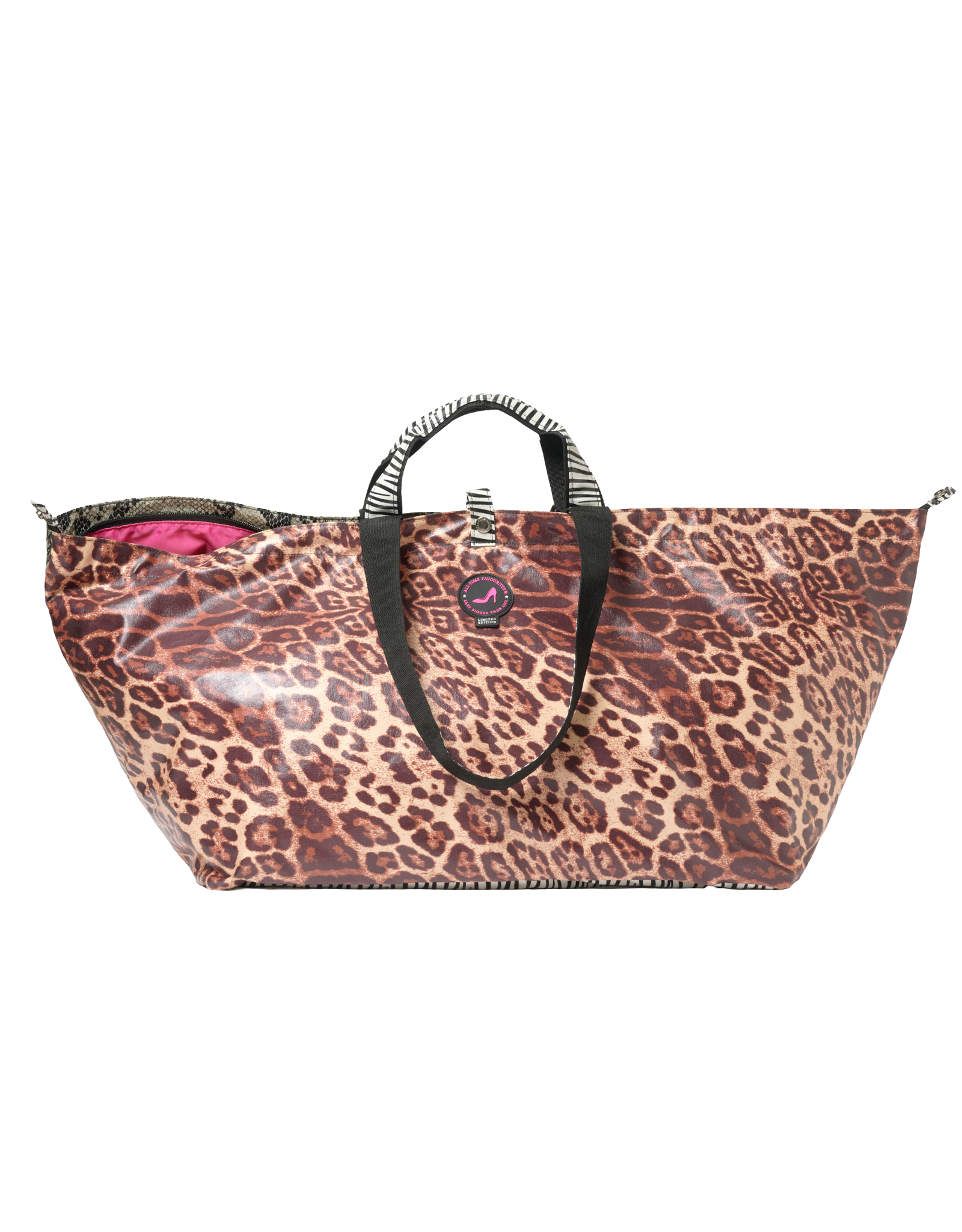 Large Tote Bag animal print VALBONNE