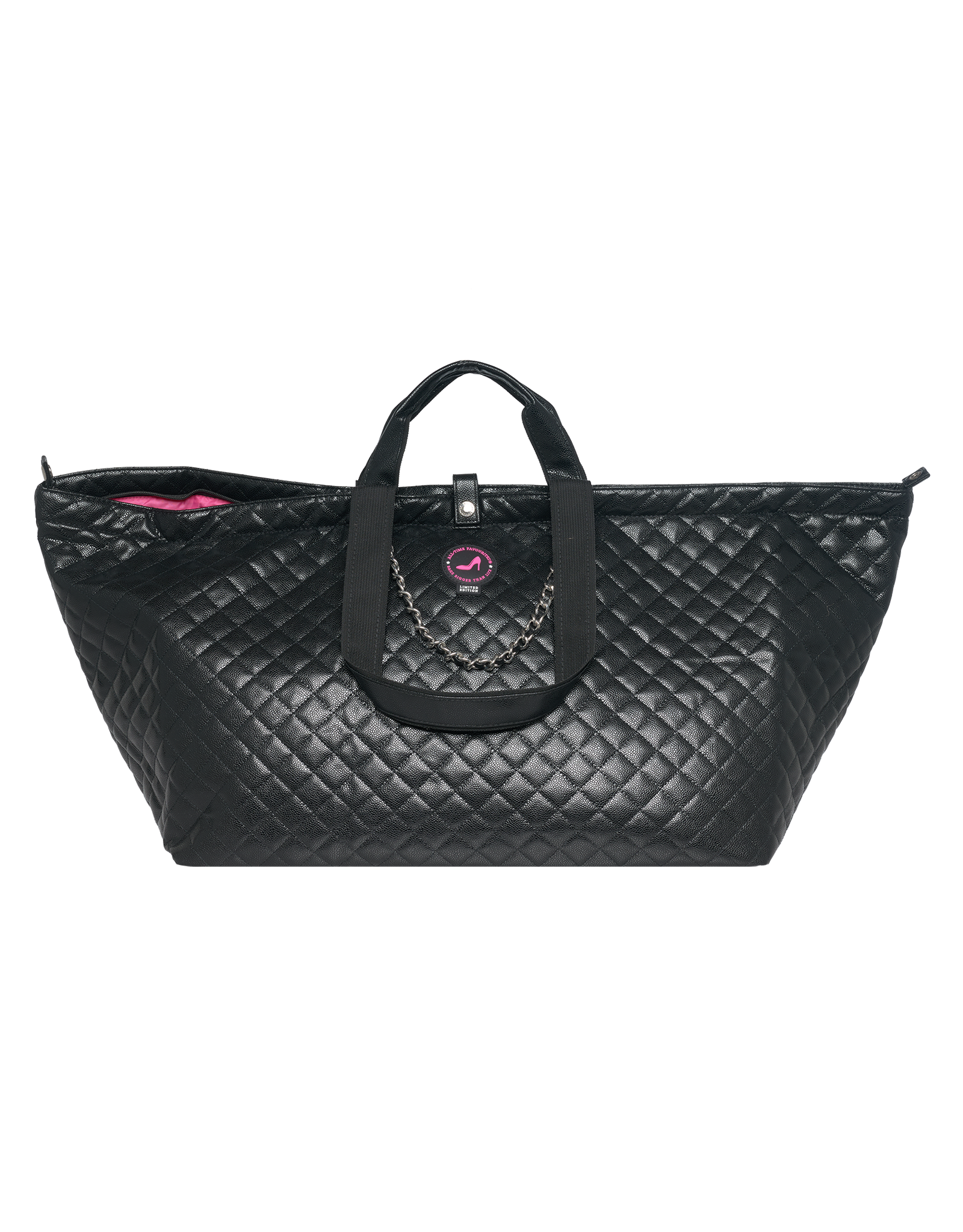 Großer Shopper Schwarz Caviar KATE
