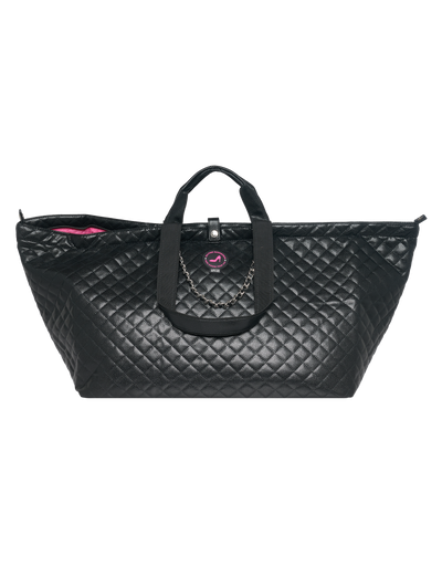 Large Tote Bag Black Caviar KATE