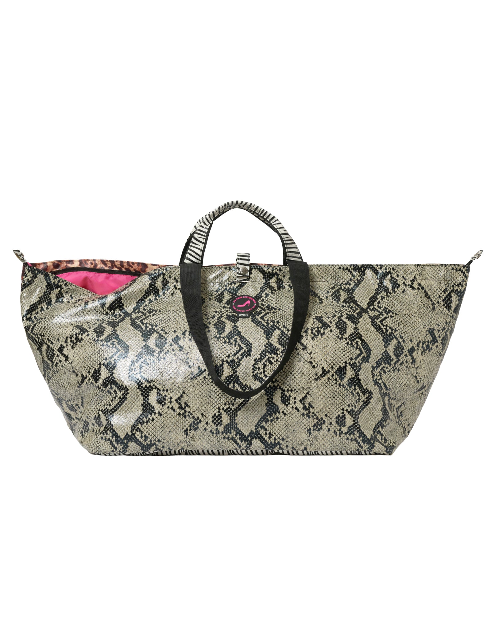 Large Tote Bag animal print VALBONNE