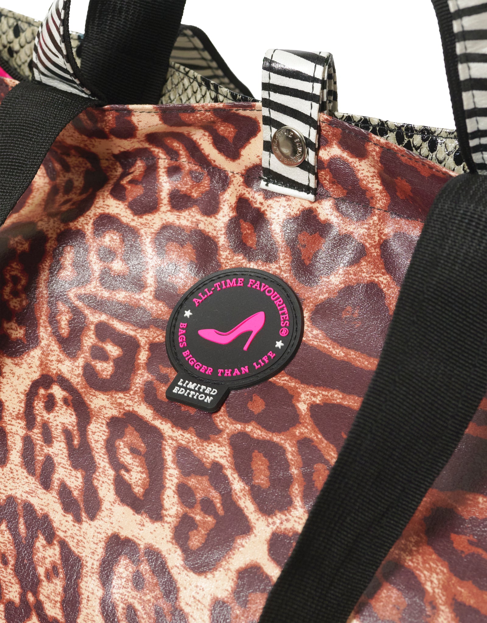Medium Tote Bag animal print VALBONNE