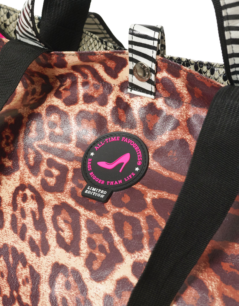 Medium Tote Bag animal print VALBONNE