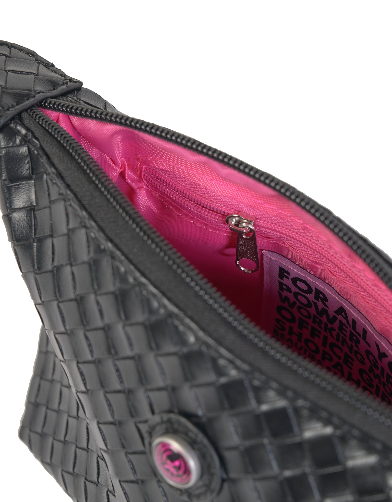 Schminktasche Schwarz Geflochten London All-time Favourites