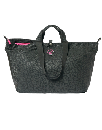 Medium Tote Bag Leopard Black DUSSELDORF