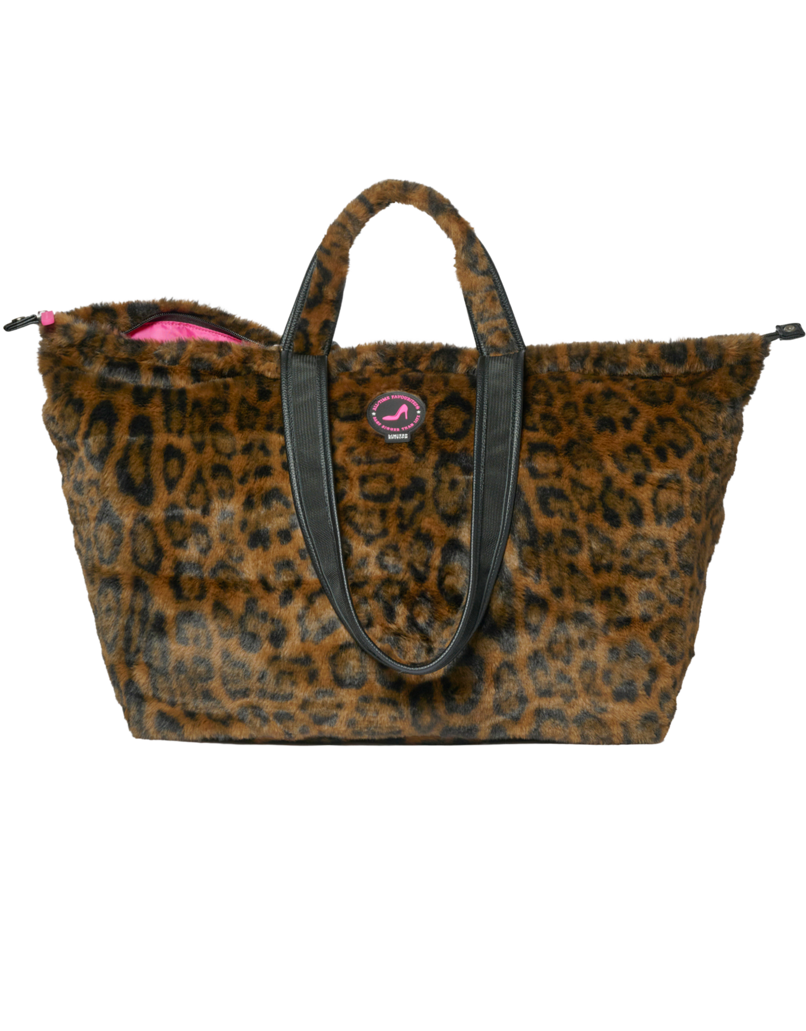 Medium Tote Bag Furry Leopard MAASTRICHT