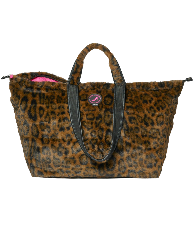 Medium Tote Bag Furry Leopard MAASTRICHT