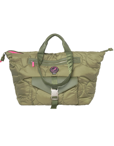 Medium Tote Bag Puffy Green DIANA