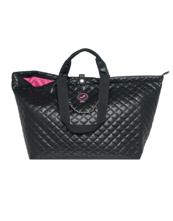 Medium Tote Bag Black Caviar KATE