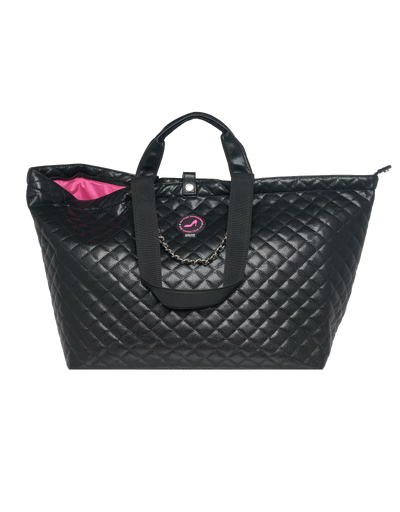 Medium Tote Bag Black Caviar KATE