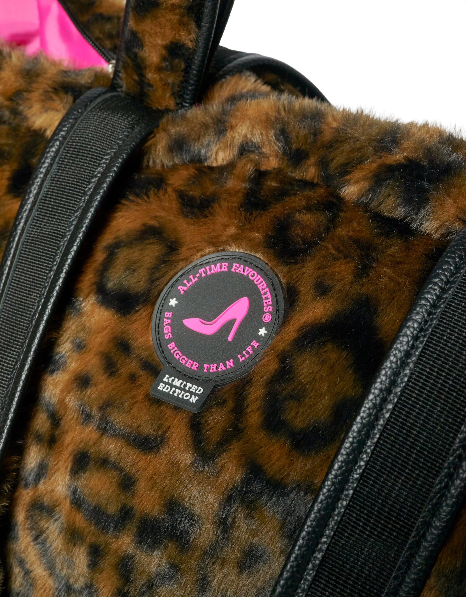 Medium Tote Bag Furry Leopard MAASTRICHT