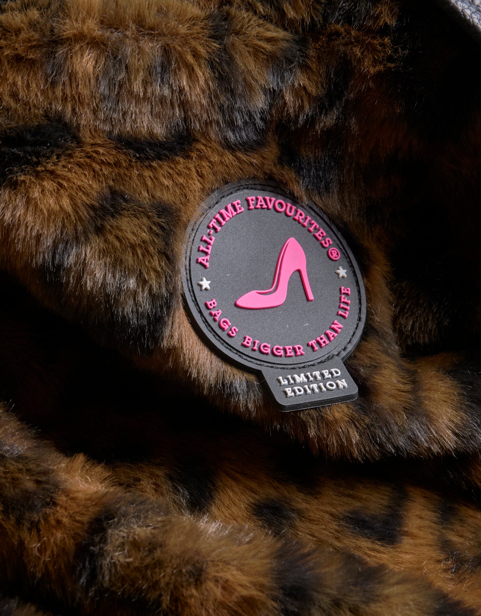 Medium Tote Bag Furry Leopard MAASTRICHT