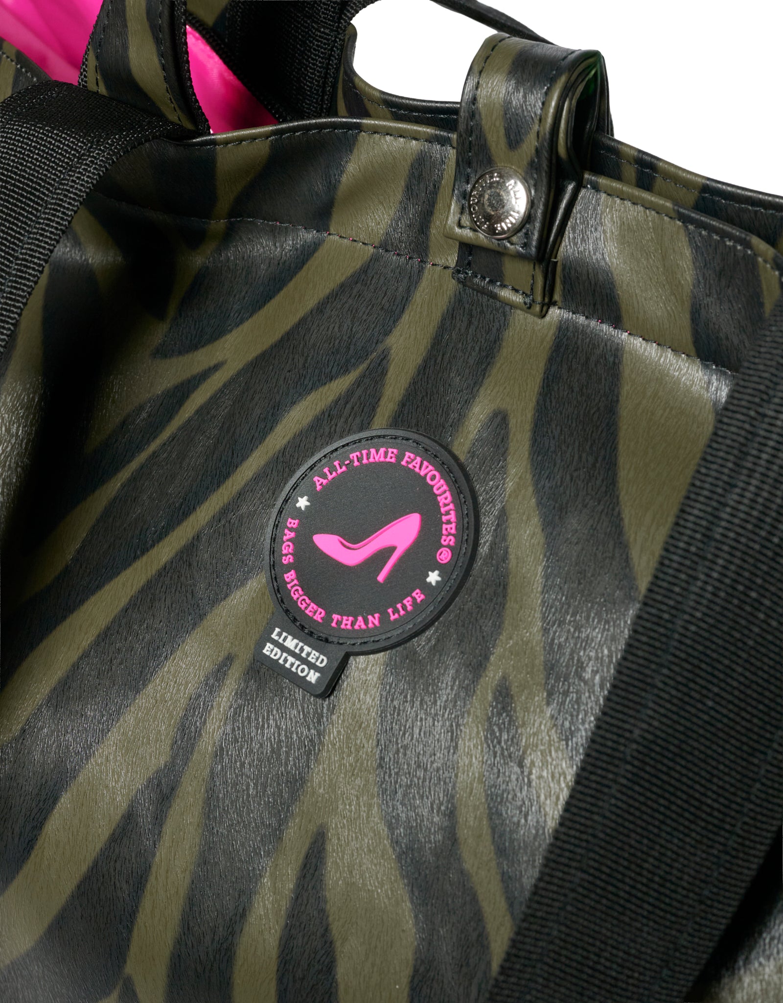 Medium Tote Bag Zebra NICE