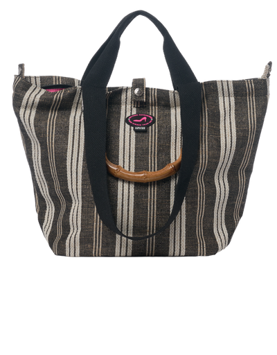 Small Tote Bag Black & White GALLE
