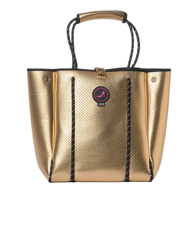 Small tote bag gold BANGKOK