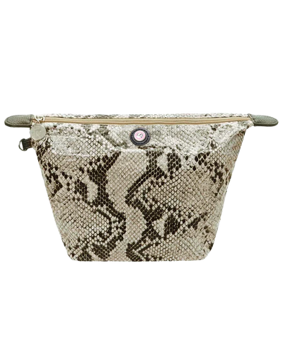 Toiletry bag python print